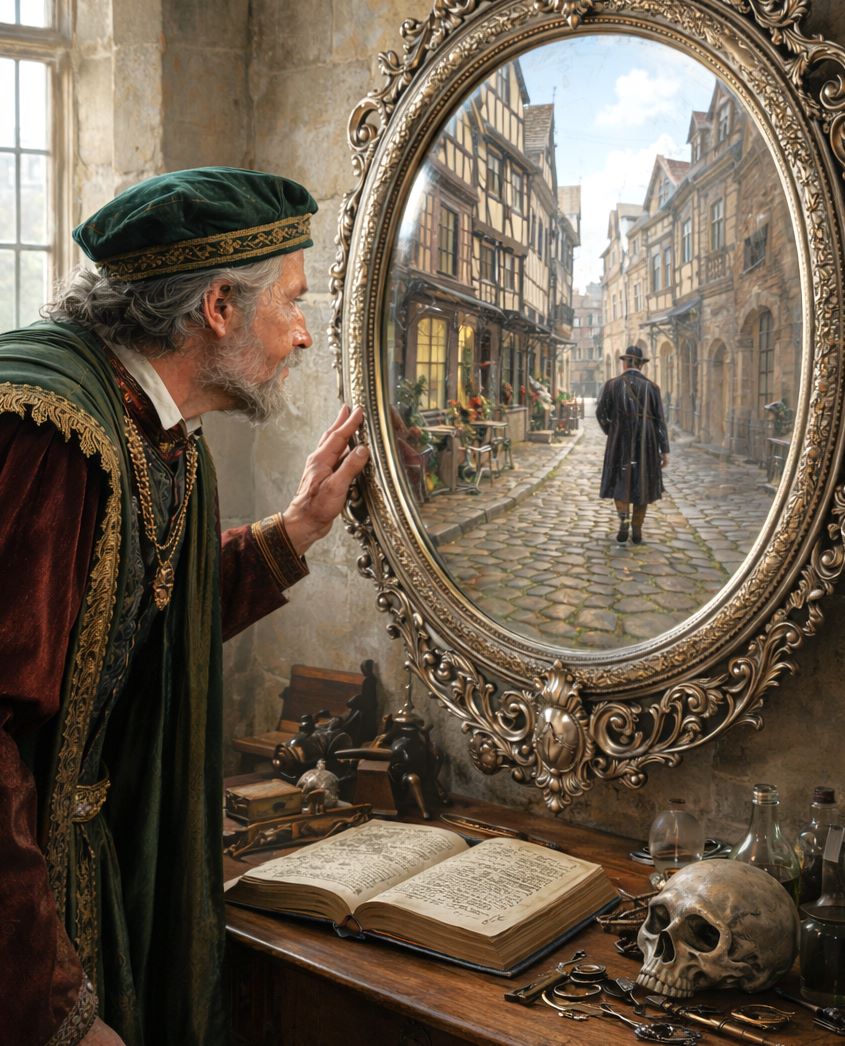 Magic Mirror (spell) - The Authentic D&D Wiki