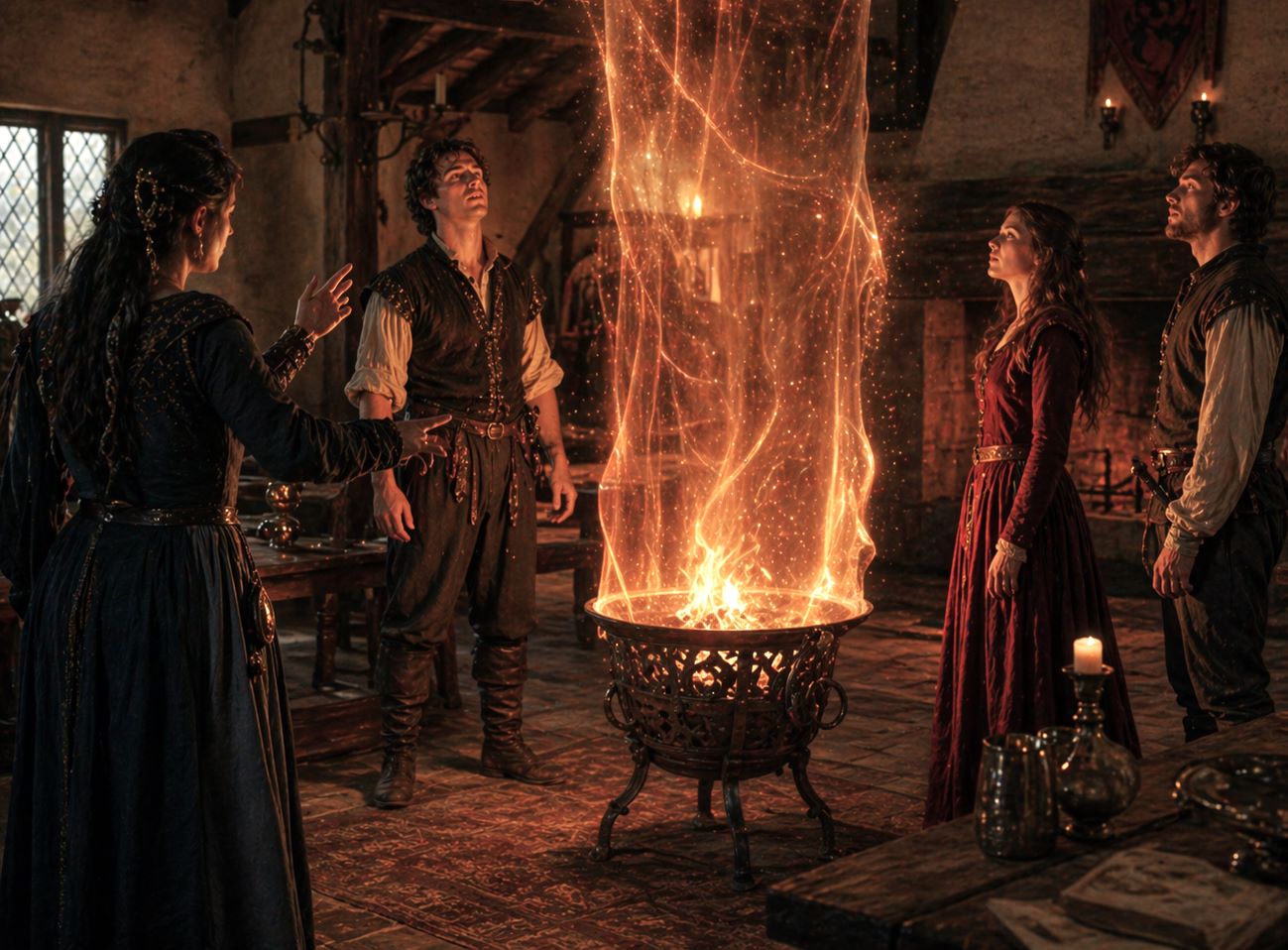 Fire Charm (spell) - The Authentic D&D Wiki